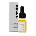 Minimalist 25% AHA + 2% BHA + 5% PHA Peeling Serum Solution for Glowing Skin, Smooth Texture & Pore Cleansing | AHA BHA PHA Peel Serum For Weekend Exfoliation | 10 ml