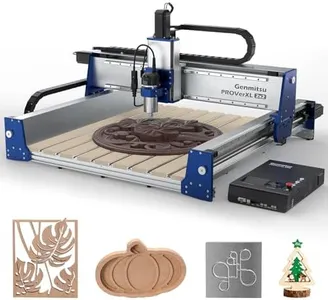 Genmitsu PROVerXL 2X2 CNC Router Machine for Woodworking, 2.23‘ x 2.23’ x 0.37‘ Work Area, Closed-loop Stepper Motor, 710W Spindle, GRBL Control, Large CNC with Aluminum Frame, WiFi & APP Supported