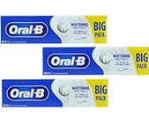 3X Oral-B Whitening Protect - 100ml Toothpaste Mint for Whiter & Stronger Teeth. 3 Pack Bundle.