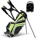 Tangkula Golf Stand Bag with 6 Way 