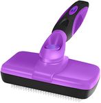 GM Pet Supplies Self Cleaning Slicker Brush | This is The Best Dog and Cat Brush for Shedding and Grooming | Our Pet Brushes are Suitable for All Hair Lengths and Pet Sizes