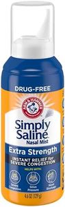 Simply Saline Nasal Mist Extra Strength Severe Congestion 4.6 oz (Pack of 4)