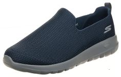 Skechers Men's Go Max-Athletic Air Mesh Slip on Walking Shoe Sneaker, Blue Navy Gray, 8 UK