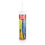 Red Devil 077050 Lifetime Ultra Premium Elastomeric Acrylic Latex Sealant, Gray, 10.1 oz, Pack of 12