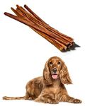 Only One Treats Bully Sticks – 12” Standard Beef Dental Sticks for Dogs Dental Health – Natural and Fully Digestible Dog Chew Training Treats for Small to Medium Pets and Gentle Chewers (20 Pack)