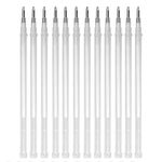 Gemsy 5 pcs Heat Erasable Fabric Refills Patchwork Marking Sew Pens High Temperature Disappearing Ink Fabric Markers for Embroidery Cross Stitch Hand Craft- White Color (5)