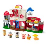 Fisher-Price Little People Caring for Animals Farm | Toddler Toys with Farm Animals, Lights and Sounds | Childs Farm Baby Toys | Farm Animal Toys for 1 Year Olds to 5 Year Olds | UK English, GLT78