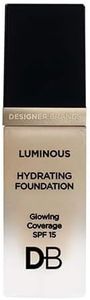 Designer Brands DB Hydrating Luminous Foundation Warm Honey, 177 count Pack of 177