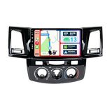 YUNTX [4GB+64GB] Android 12 2 Din Car Stereo Fit for Toyota Fortuner Hilux (2005-2007)-[Built-in CarPlay/Android Auto/DSP/GPS]-IPS 2.5D 9” Touchscreen-Camera+MIC-DAB/AHD Camera