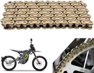 JFG RACING Surron Drive Chain,Motorcycle Drive Chain 106 Motorcycle Chain Connecting Link Standard Roller Chain for Sur-Ron S/X Light Bee Electrical Motorbike