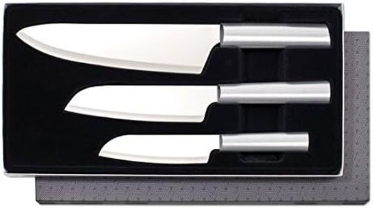 Rada Cutlery Chef Select 3-Piece Large Knife Set – Stainless Steel Culinary Knives with Aluminum Handles