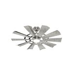 Hunter Fan Company 50730 Crescent Falls Ceiling Fan, 44, Galvanized