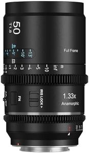 SIRUI Astra 50mm 1.33X Full Frame Auto Focus Anamorphic Cine Lens for E Mount Cameras, FX Series, A7R Series, A9 Series (Neutral Flare)