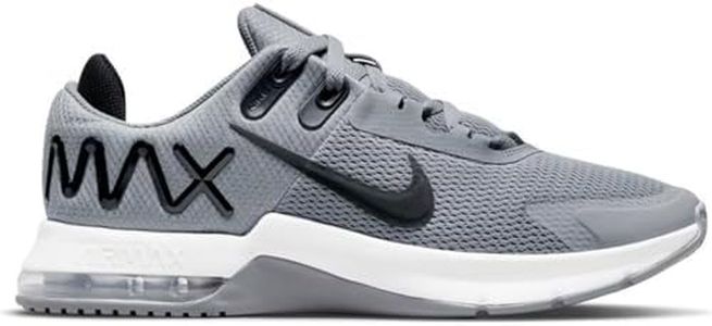 Nike Air Max Alpha Trainer 4 Mens Running Trainers CW3396 Sneakers Shoes (UK 11 US 12 EU 46, Cool Grey Black 001)