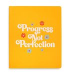 ban.do Weekly To Do Planner, Undated Planner Notebook, Wellness Journal with To Do Lists and Prompts, Yellow Daily Organizer for School or Office, Progress Not Perfection