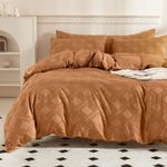 JELLYMONI Duvet Cover Queen, Rust M