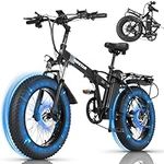 Ridstar 20" Fat Tire E-Bike for Adu