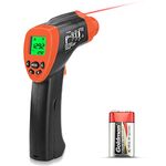 Laser Infrared Thermometer, Kethvoz Non-Contact Digital Temperature Gun -50℃ ~ 700℃, Industrial IR Thermometer Gun for Pizza Oven BBQ (NOT for Human Temp Test) KE-980G