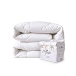 New Season - Organic White Cotton Duvet Insert Queen - Down Alternative Duvets Insert - Luxurious Extra Soft Bedding Comforter - Crafted from 100% Organic Cotton All-Natural Materials