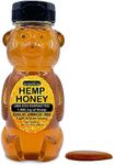 1,000mg CO2 Extracted Hemp Honey Grade A Raw American Honey 12 Ounce Bear