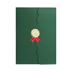 5Pcs A4 Certificate Holder Graduation Diploma Cover Degree Certificate Holder Trifold Document Covers for Award Certificates, Diplomas, Documents, Contract, Invitation Card, A4 Paper