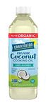 Carrington Farms Natural Coconut Cooking Oil, Unflavored, 16 Ounces