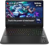 HP OMEN Slim 16" Gaming Laptop | Intel® Core™ Ultra 7 255H Processor | 24GB RAM | 1TB SSD | NVIDIA GeForce RTX 5060 | 165Hz VRR 2K IPS Display | Windows 11 | RGB Keyboard | Fast Charge | 16-an0001sa