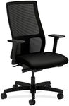 HON Ignition Series Mid-Back Work Chair - Mesh Computer Chair for Office Desk, Black (HIWM2)