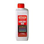 Waxpol Antifreeze Coolant Red Concentrate 1:4-1L for All Petrol, Diesel, and CNG Vehicles Car & Truck