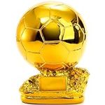 Lawei 6 Inch Golden Football Trophy