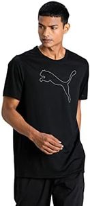 PUMA Performance Cat tee M Camiseta, Hombre, Black