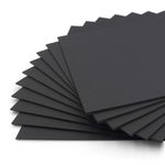 Rothmill A4 Black Card Stock, 170gsm (230 microns), Ideal for Arts and Craft, Office and Stationery Use - 100 Sheets