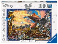 Ravensburger Disney Collector’s Edition Lion King 1000 Piece Jigsaw Puzzle for Adults and Kids Age 12 and Up, Silver