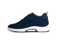 Conzuri Shoes for Men | Stylish Invisible Height Increasing Shoes Which Increase Your Height by 2.4 Inches | Elevator Shoes for Men Great for Casual or Professional Settings Navy, 9 UK