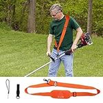 DA LI SHI Weed Eater Strap,Trimmer Strap Shoulder,Strap Blower,Strap Weed Wacker,Compatible with EGO String Trimmer,and All Types for Weed Eaters Clearance,Leaf Blower, Multi Head System (Orange)