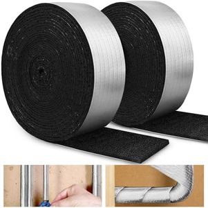 32.8 FT Pipe Insulation Wrap,Foil Pipe Wrap Insulation Tape Self Adhesive for Outdoor Indoor Pipe Insulation Wrap Freezing Weather (1 Pack)