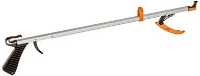 Sammons Preston Easireach II Reacher, 26" Ergonomic Reaching Aid with Magnet, 7 oz. Magnetic Grabber Tool & Reaching Claw, Aluminum Trash Pickup, Lightbulb Remover, Dressing Aid, & Garden Nabber