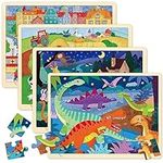 MoinKidz Wooden Puzzles for Kids Ag