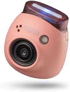 Fujifilm instax Pal Powder Pink – Fotocamera Digitale Compatta, Design Tascabile, Semplice Esperienza di Scatto, Piccola e Divertente, Risoluzione 2560 × 1920, Slot microSD