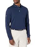 Callaway Men's Long Sleeve Solid Golf Polo Shirt