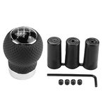 Aramox Gear Shift Knob, Universal Car Modification Gear Stick Shift Knob Head Shifter Hanldle Lever (5 Speed)