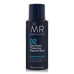 MR Thickening Disguise Spray 100ml (Dark Brown). Hairline Spray & Scalp Concealer for Thinning Hair, Bald Spot Cover Up for Men with System-PPX. Easy to Use Hairline Filler Root Touch Up Spray