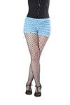 BellaSous Malco Modes High Waist Ruffled Pettipants for Victorian Style Women's Clothing |(Style 301), Light Blue, Medium