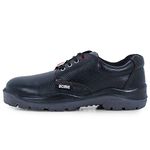 ACME Men's Storm Leather Safety Shoes Black (Size - 11, ACME007_45)