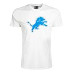 New Era Detroit Lions NFL Team Logo White T-Shirt