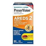 PreserVision AREDS 2 Eye Vitamin & Mineral Supplement, Contains Lutein, Vitamin C, Zeaxanthin, Zinc, Copper & Vitamin E, 60 Softgels (Packaging May Vary)