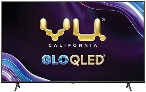 Vu 139cm (55 inches) GloQLED Series 4K QLED Smart Google TV 55QLED25