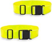 Best2go - 2 Pack - Reflective Glow Belt Safety Gear Pt Belt for Running Cycling Walking Marathon Military.