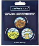 carter joey: Yardwork Helper Patches - 3 Embroidered Patches for Children Featuring Kids Yard Tools, Kids Bird Feeder, Kids Backpack Accessories