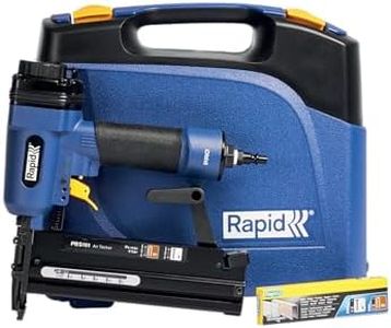 Rapid Pneumatic Staple and Nail Gun for Precision Work, Airtac, Pro, PBS151, 5000103